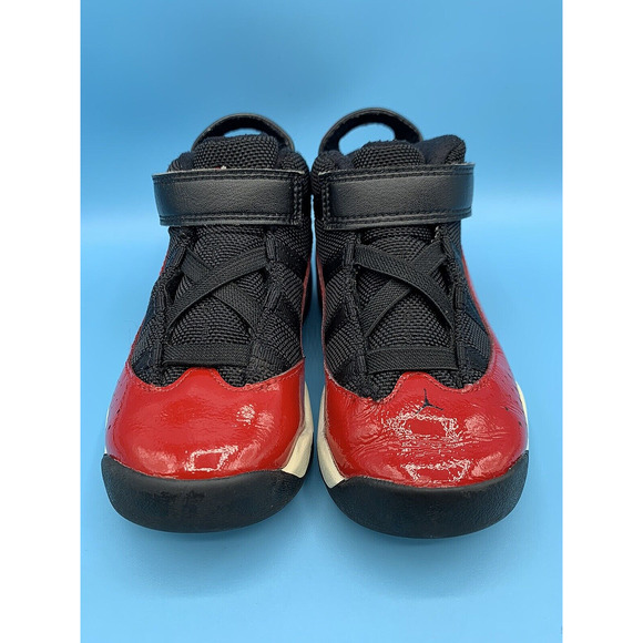 NIKE AIR JORDAN 6 Rings TD Retro Athletic Shoes 323420-060 Kids Toddlers Sz 10C - Picture 6 of 12